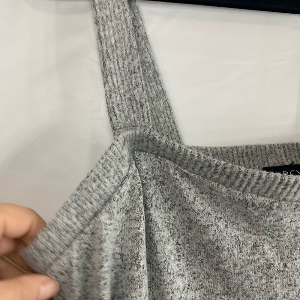 NWT BCX Heather Gray Knit Sleeveless Sweater Tank Top, Size XL - Picture 5 of 9
